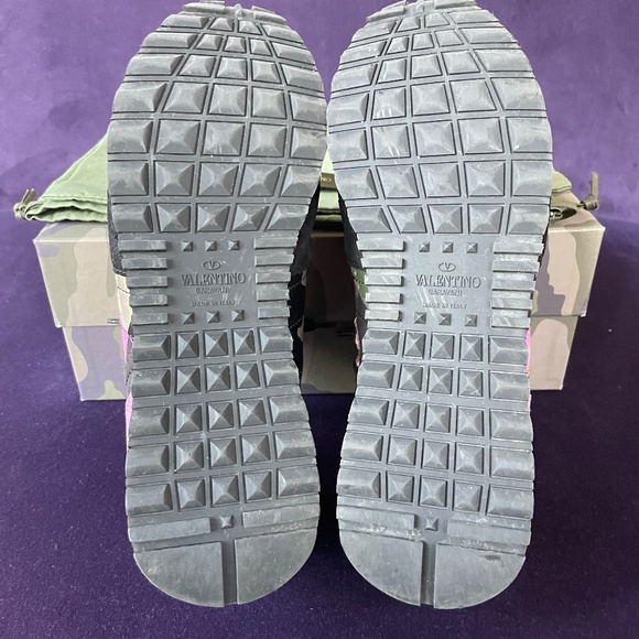 Valentino pink camo sneakers, size 38. - Picture 7 of 10